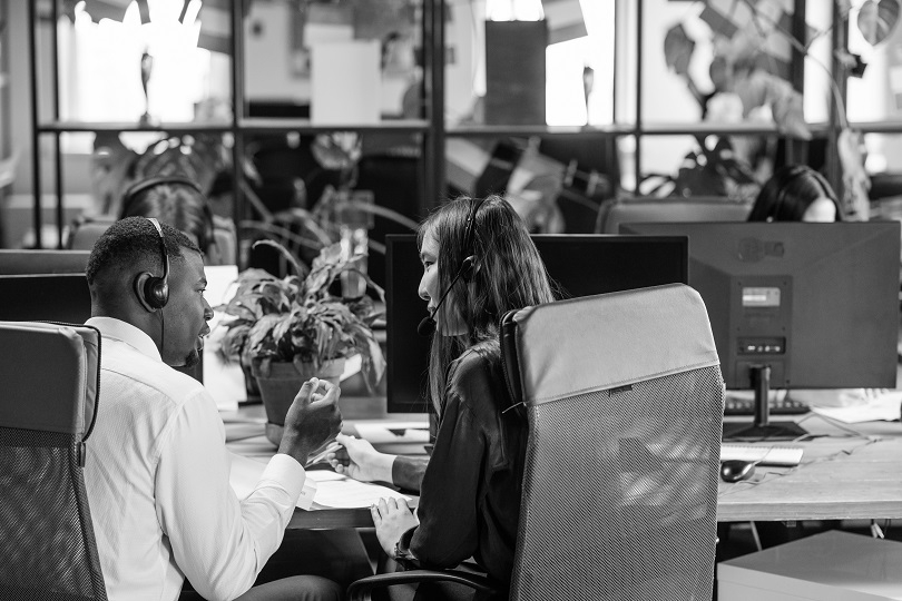 Customer service team